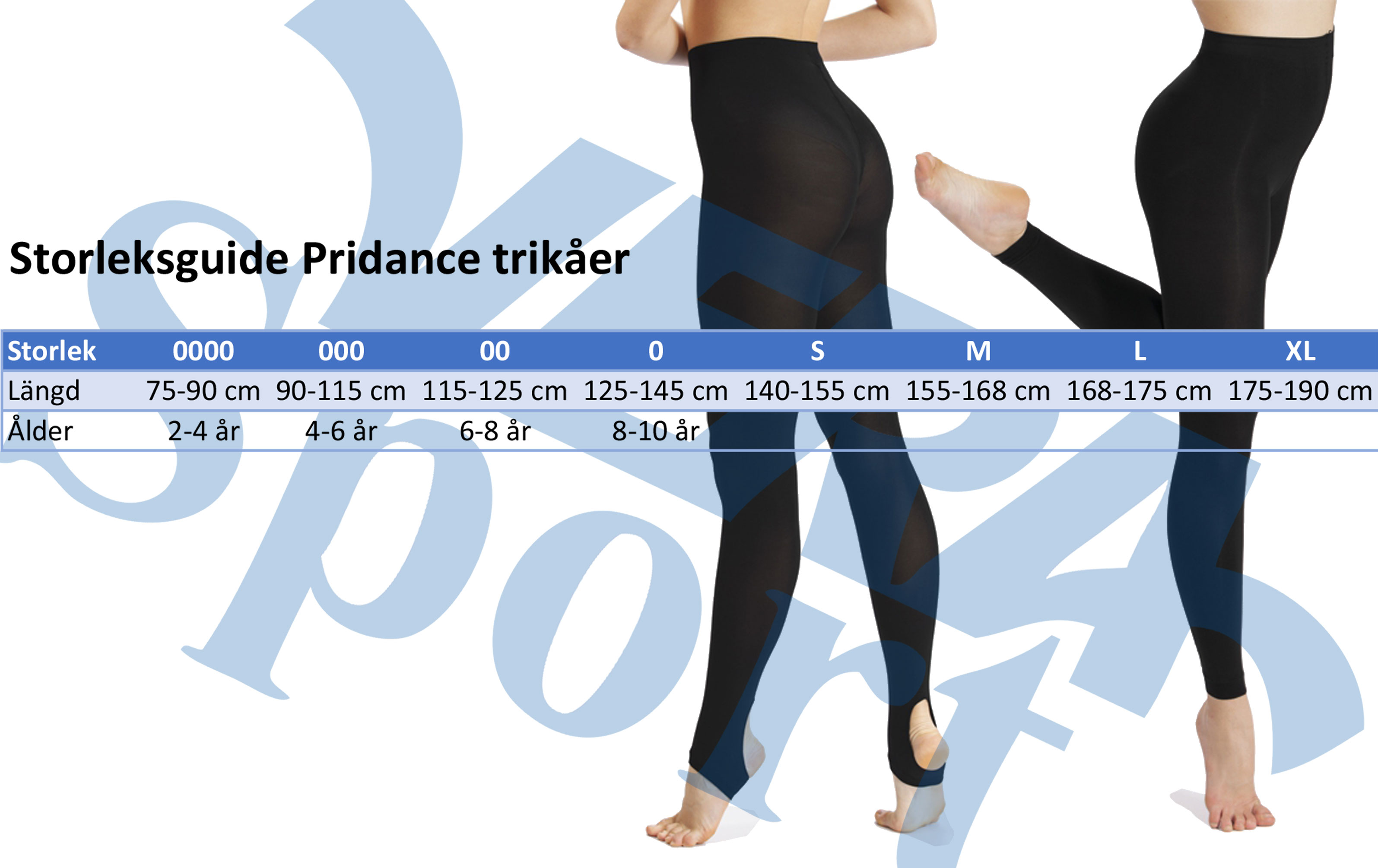 Leggings med halvfot,  80 DEN - 2