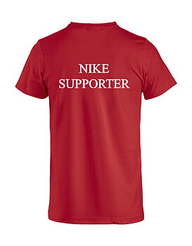 Support T-shirt med föreningslogo och NIKE SUPPORTER, herrmodell