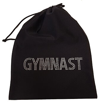 Barr- och gympapåse med vita eller rosa stenar