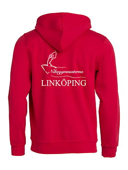 Clique Basic Hoodie med föreningslogo, seniormodell