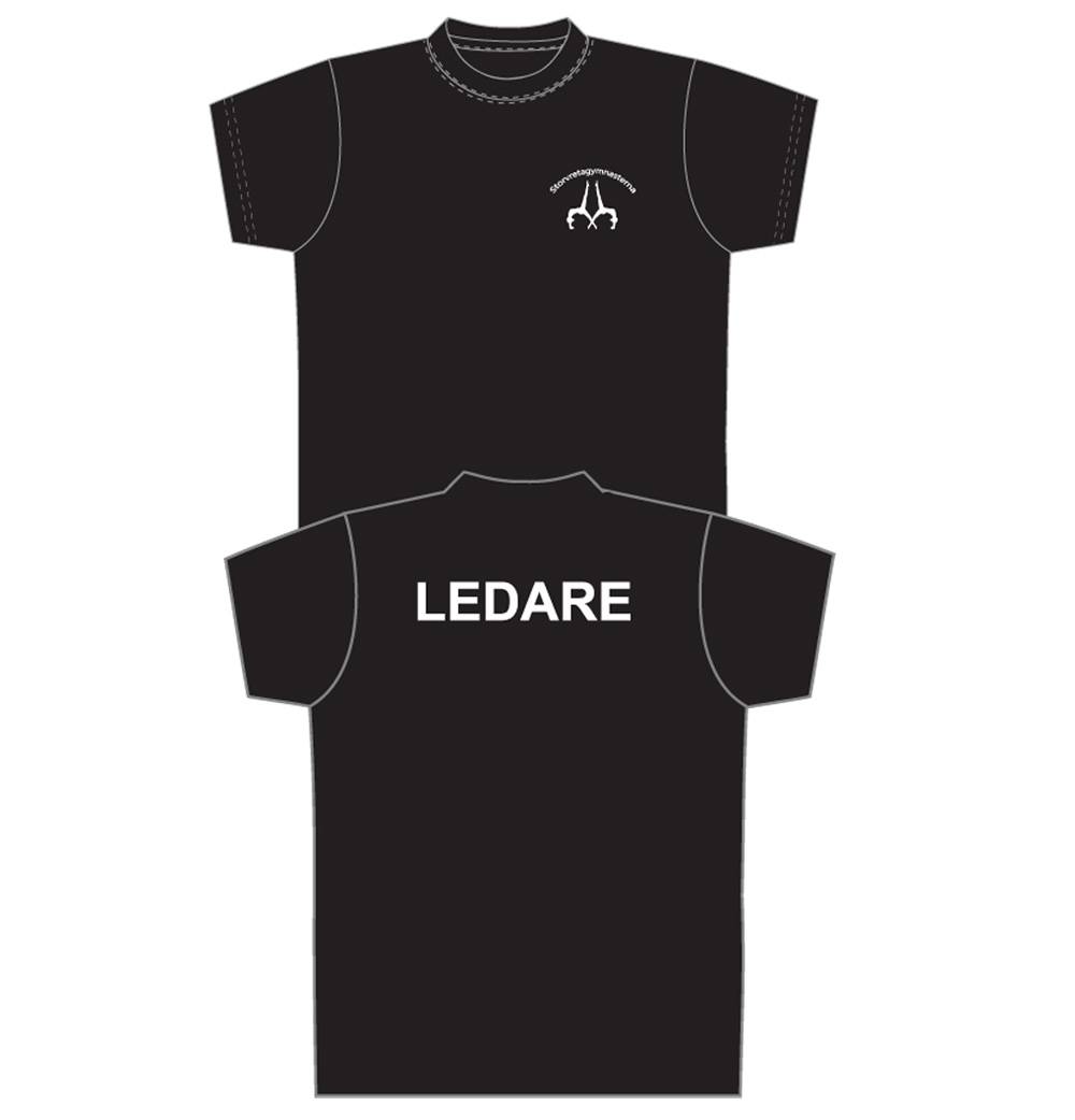 Ledar T-shirt Herr, Storvretagymnasterna