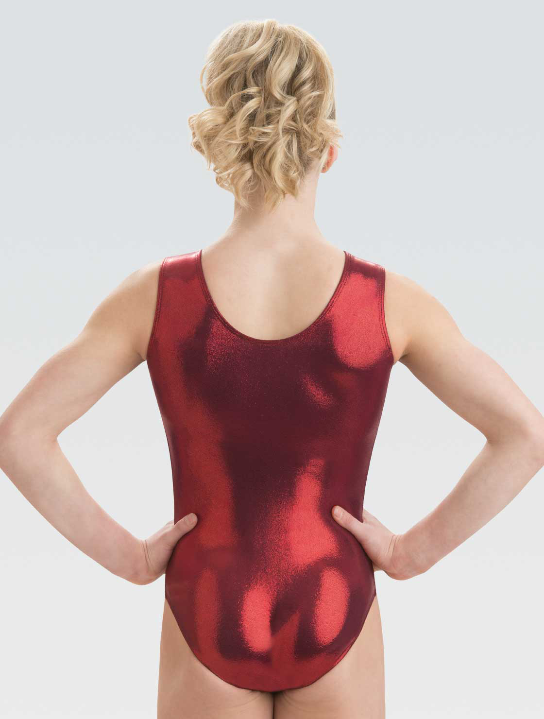 Gymnastikdräkt glittrigt tyg, 11 olika färger - 27