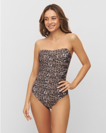 Saltabad x Camilla Läckberg Leopard Baddräkt