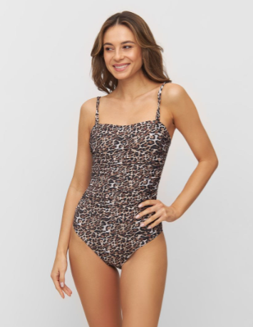 Saltabad x Camilla Läckberg Leopard Baddräkt