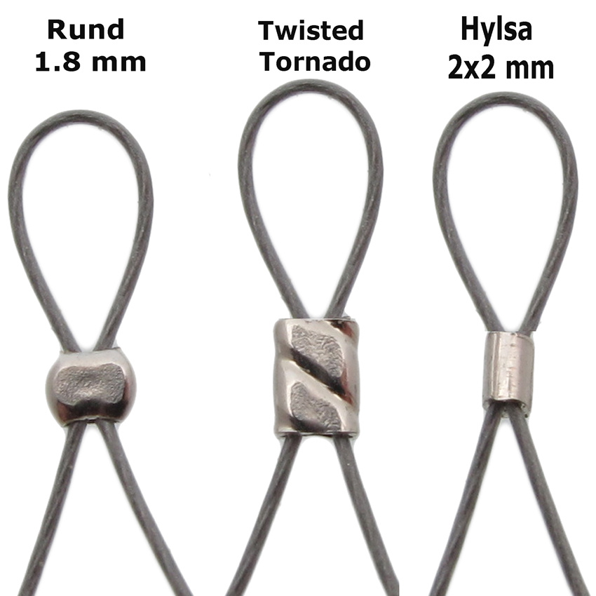 Sterling silver Crimp bead 1,8 mm - 2