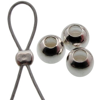 Klämpärlor 1.8mm i Äkta Silver