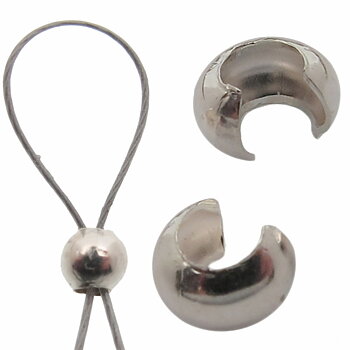 Krympkåpa 3mm i Äkta Silver