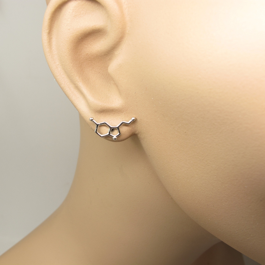 Sterling Silver Serotonin Earring - 5