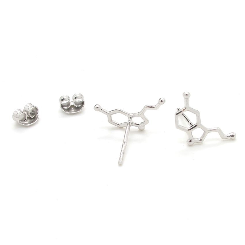 Sterling Silver Serotonin Earring - 4