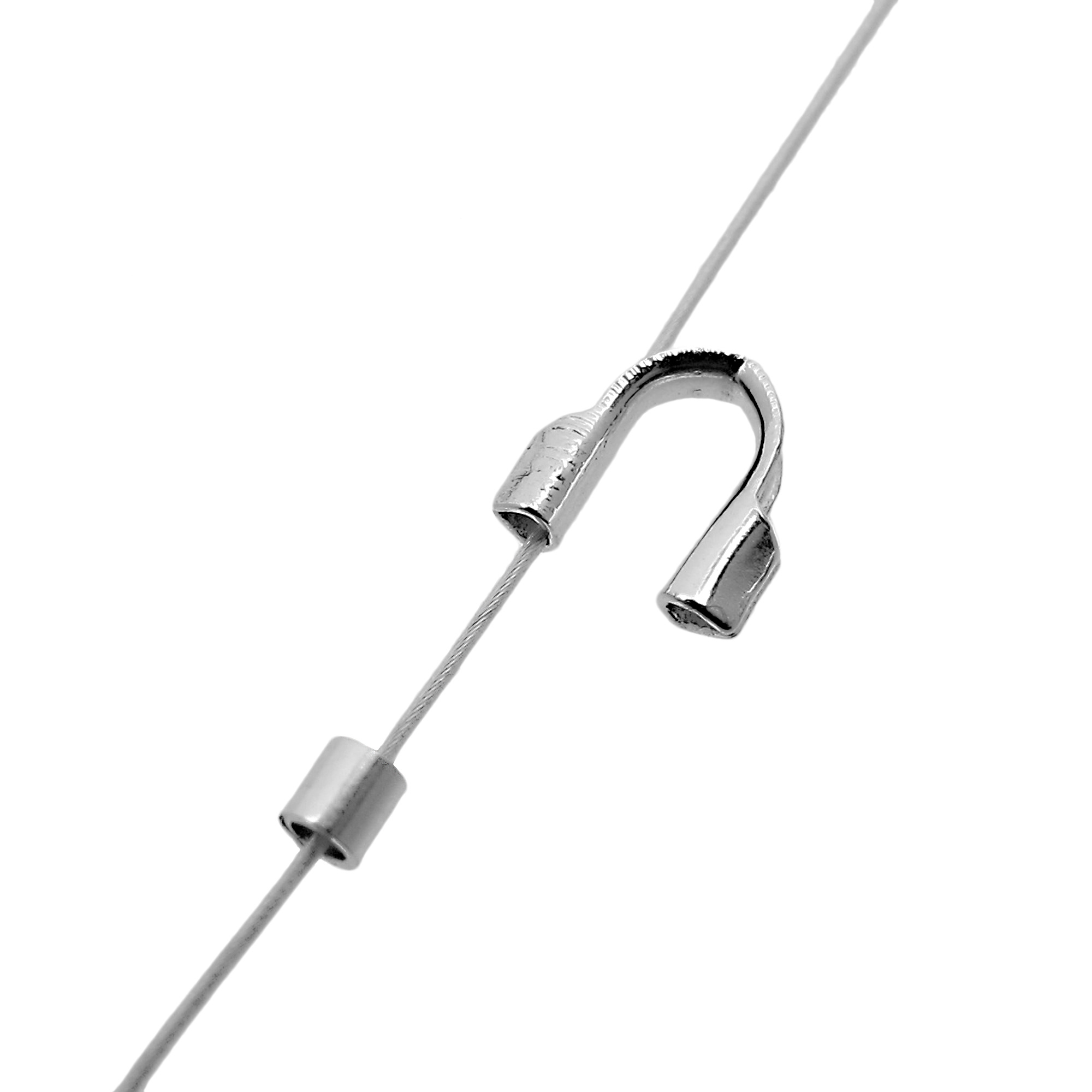 Wireskydd 0.53mm i Äkta Silver - 4