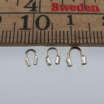 Wireskydd 0.8mm i Äkta Silver