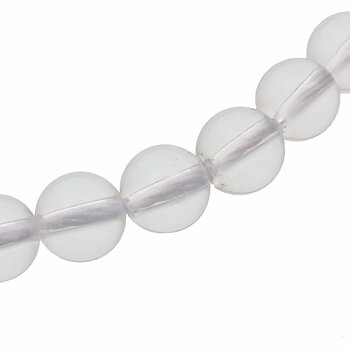 Bergkristall rund ädelsten 4mm