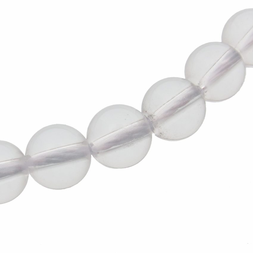 Bergkristall 6mm rund ädelsten