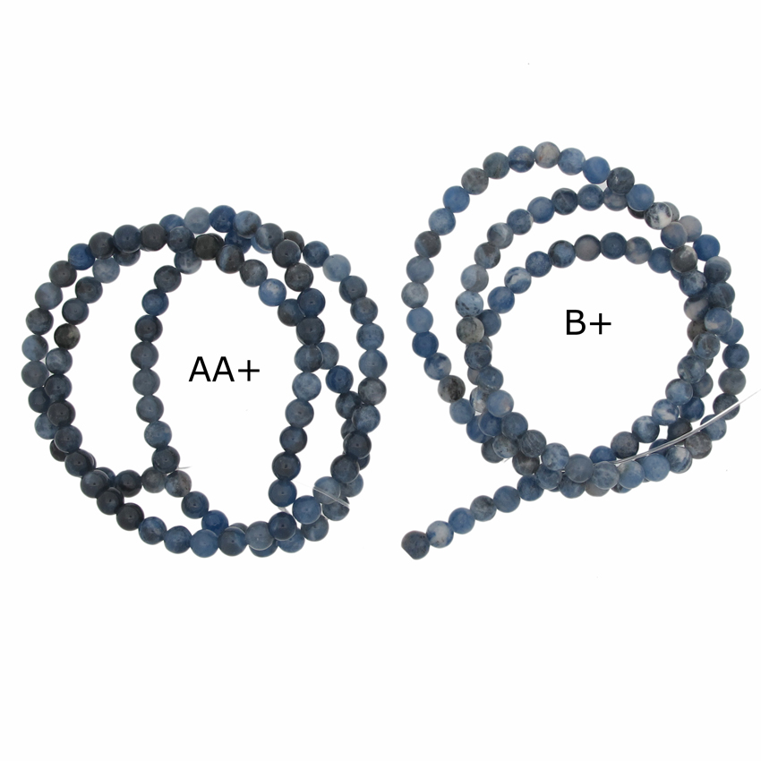 Sodalit 4mm rund ädelsten - 3