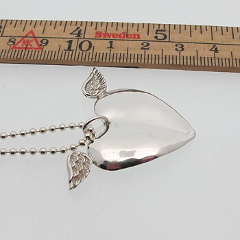Halsband Heart with wings