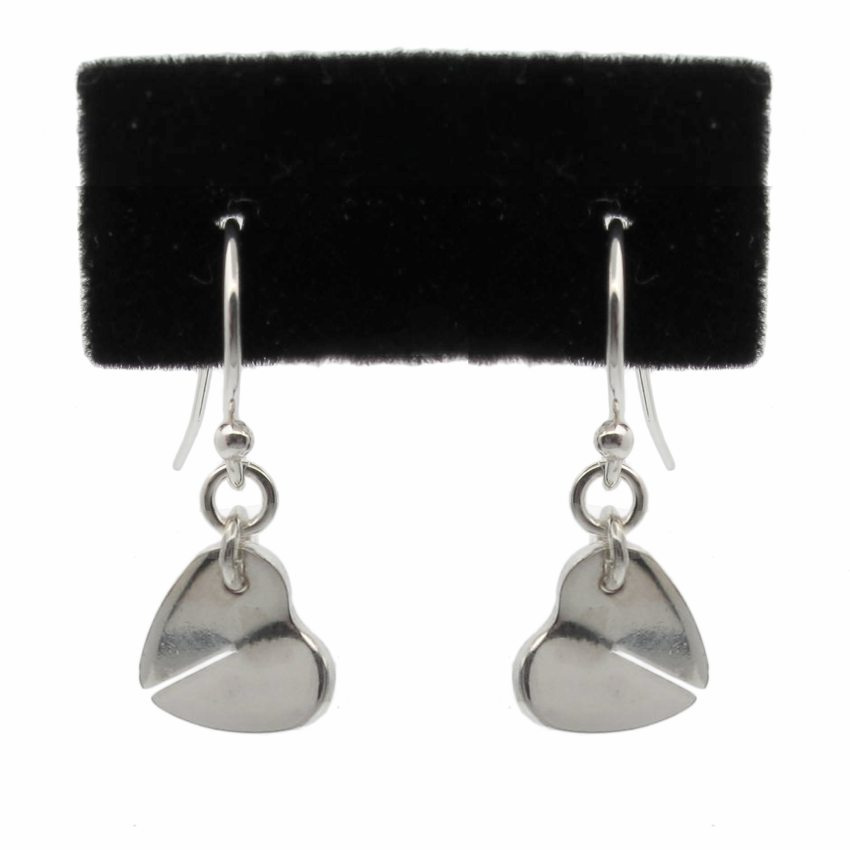 Örhänge Änglahjärta i sterlingsilver