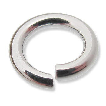 Rund 6mm fin öppen bindring wire 1mm