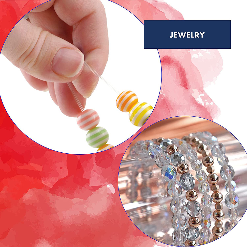 Beadalon Elasticisty tråd guld 0.8mm/5 m - 3