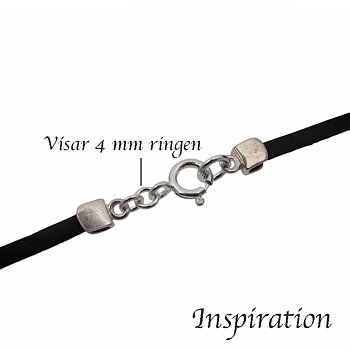 Rund 4mm fin öppen bindring wire 0.8mm
