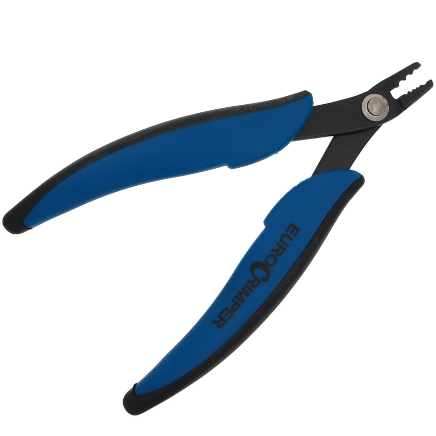 Double notch crimper for 2 & 3mm crimp