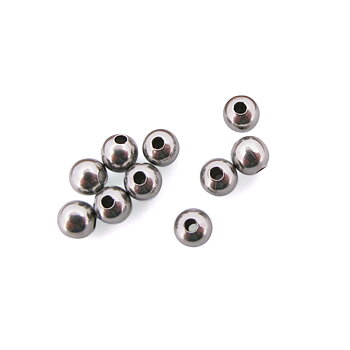 Rund blank 2mm pärla kirurgiskt stål