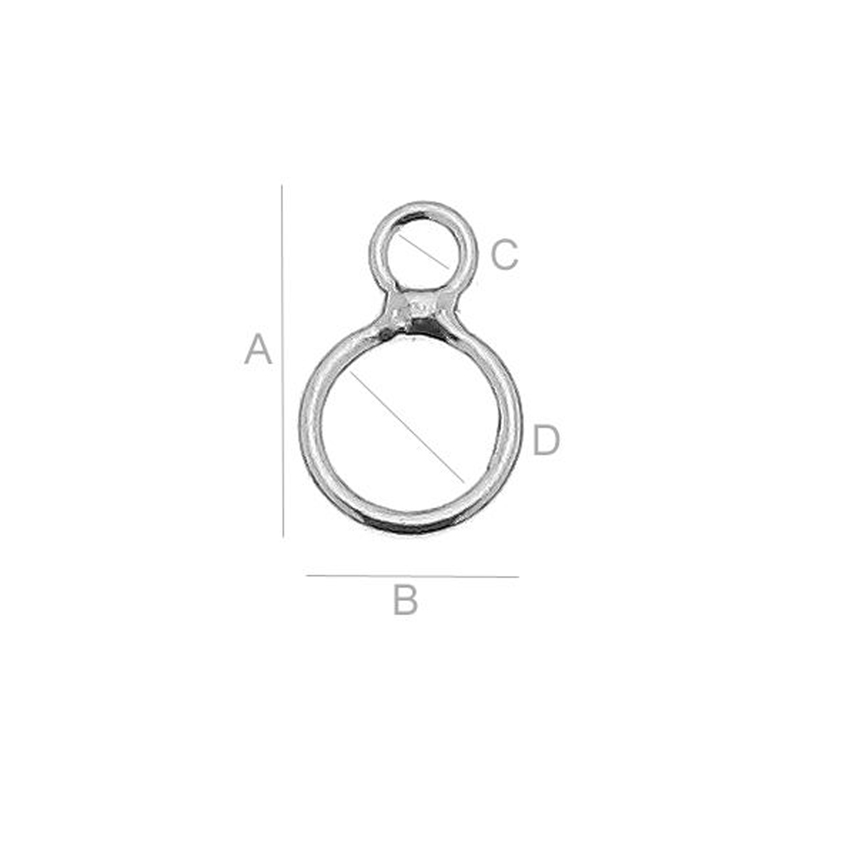 Mekanism för haklås sterlingsilver - 3