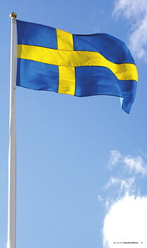 Flaggstång Formenta Original 12 m FRAKTFRITT HEM TILL DIG. FLAGGA & VIMPEL INGÅR. 15 ÅRS GARANTI.