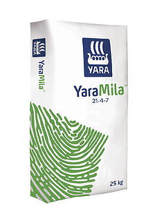 Gräsgödsel Yara, NPK 21-4-7, 25 kg