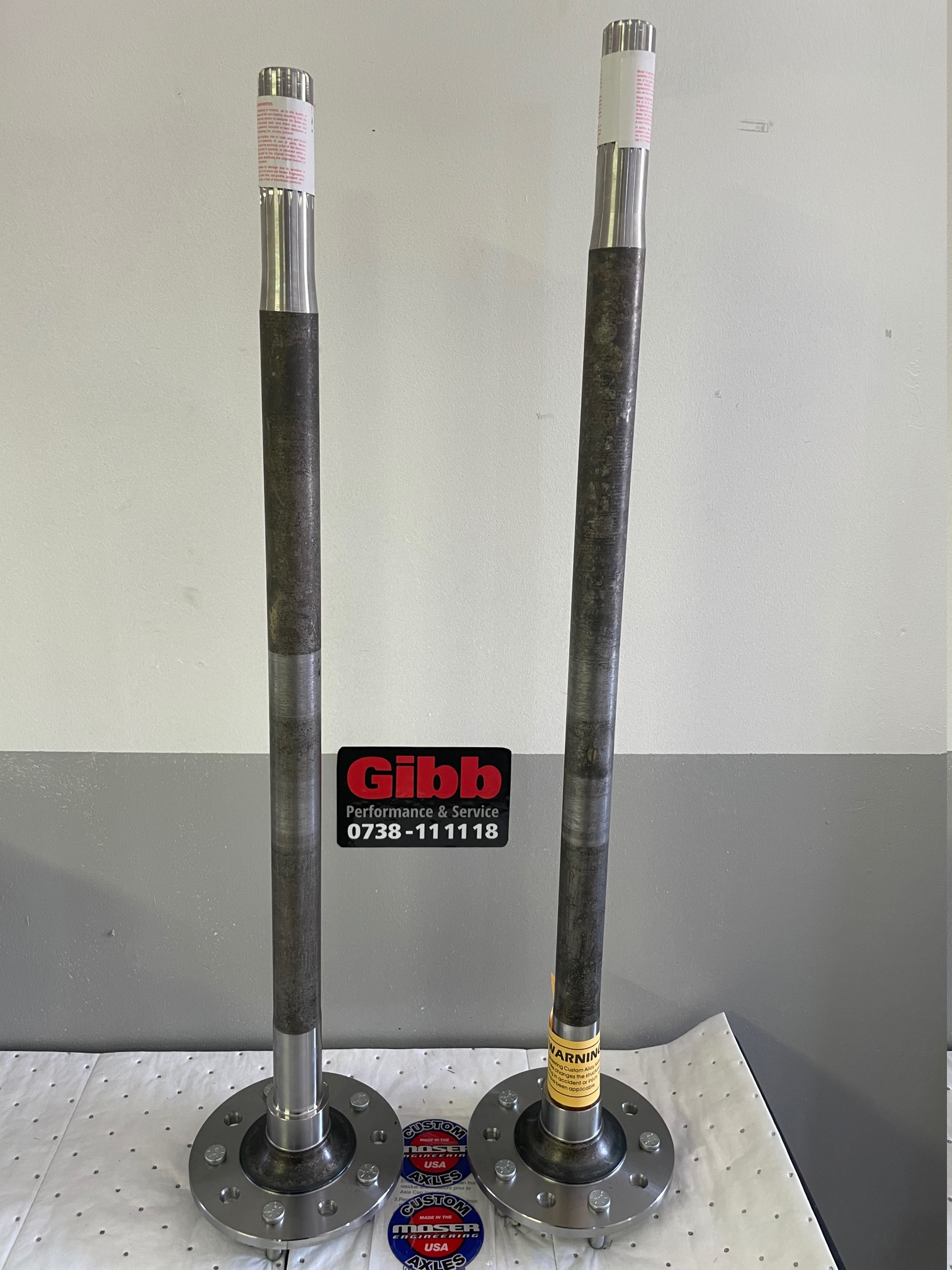 Moser Drivaxlar EC 17 splines 58-64