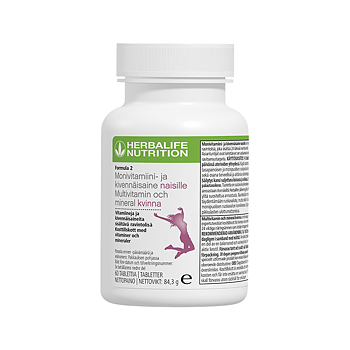Formula 2 Vitamin- och mineral Kvinna