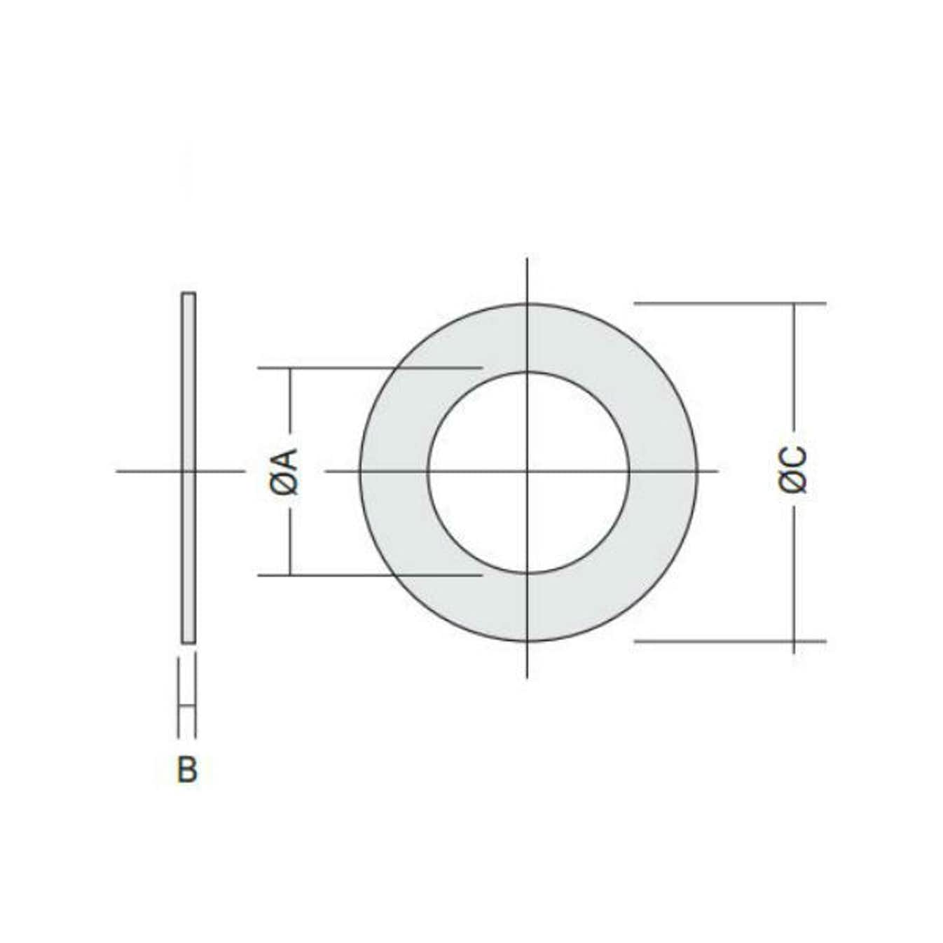 Rosett Svart 150