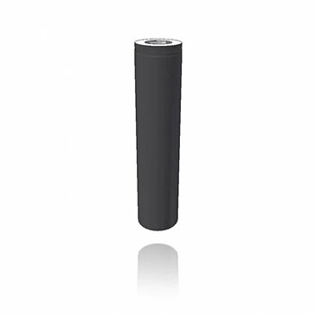 Skorstenslängd Helisolerad 50  955mm Svart