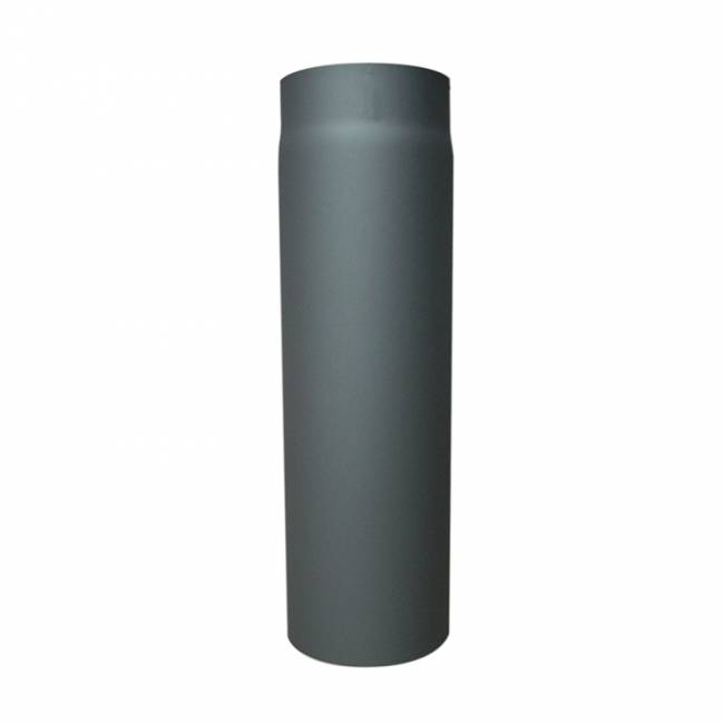 Rökrör rakt 1000mm Ø150 Grå