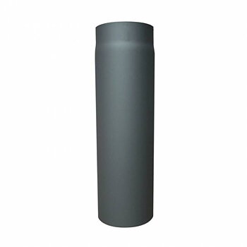 Rökrör rakt 1000mm Ø150 Svart