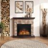 Elektrisk Kamin Tagu Tori Stone Cream - 3