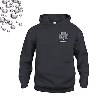 College  Hoody, barn | Rhinestones