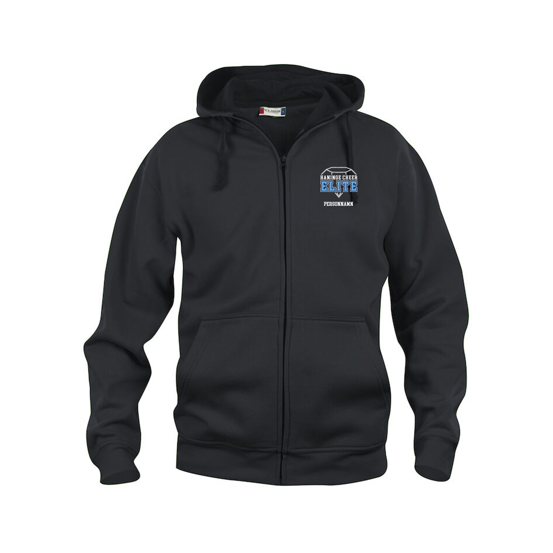 College  Hoody Full Zip, unisex