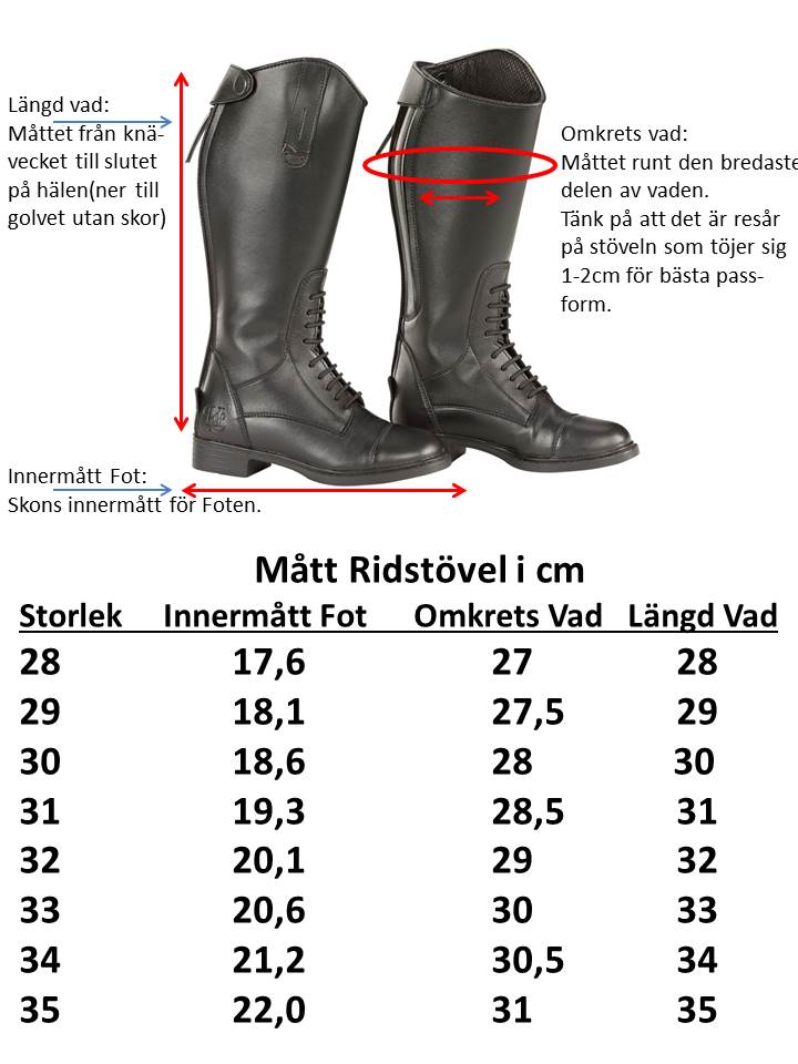 Ridstövel med snörning - 2