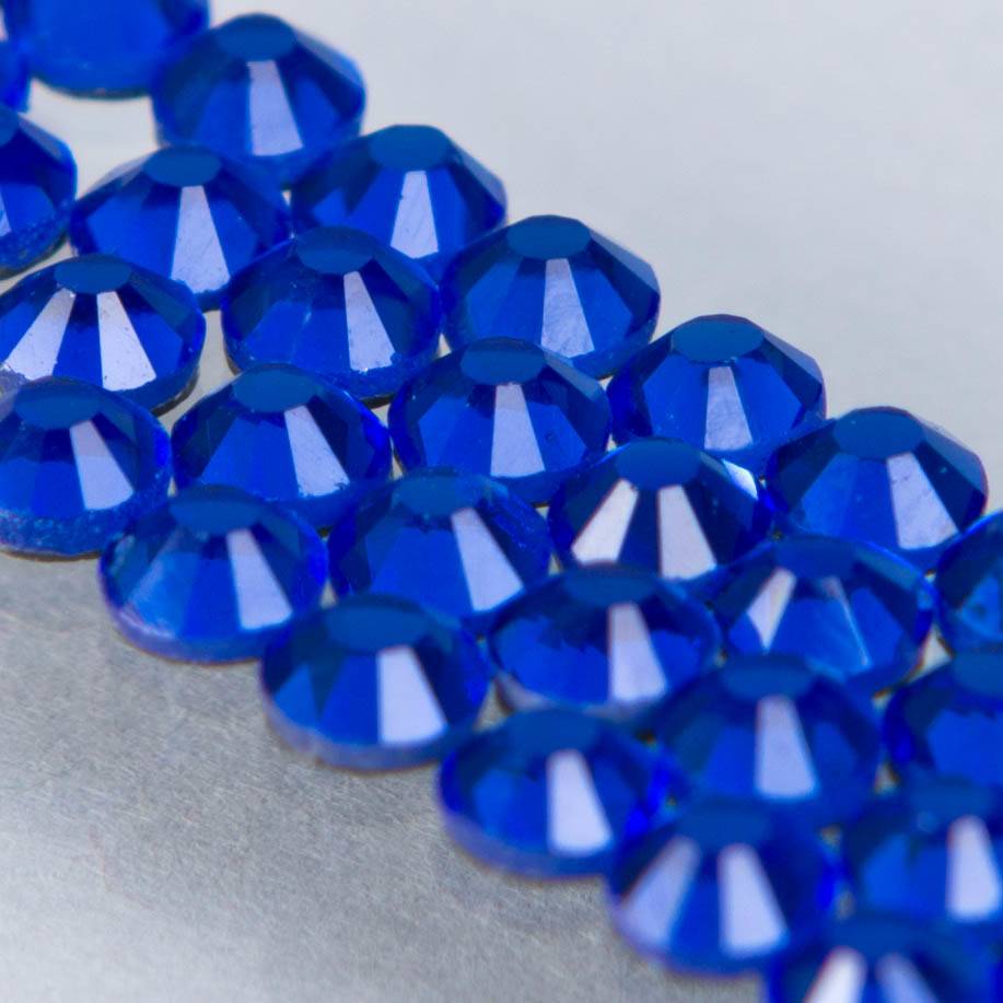Hot-Fix Glittersten Sapphire 4mm