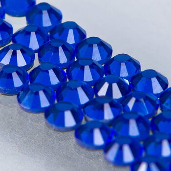 Hot-Fix Glittersten Sapphire 4mm
