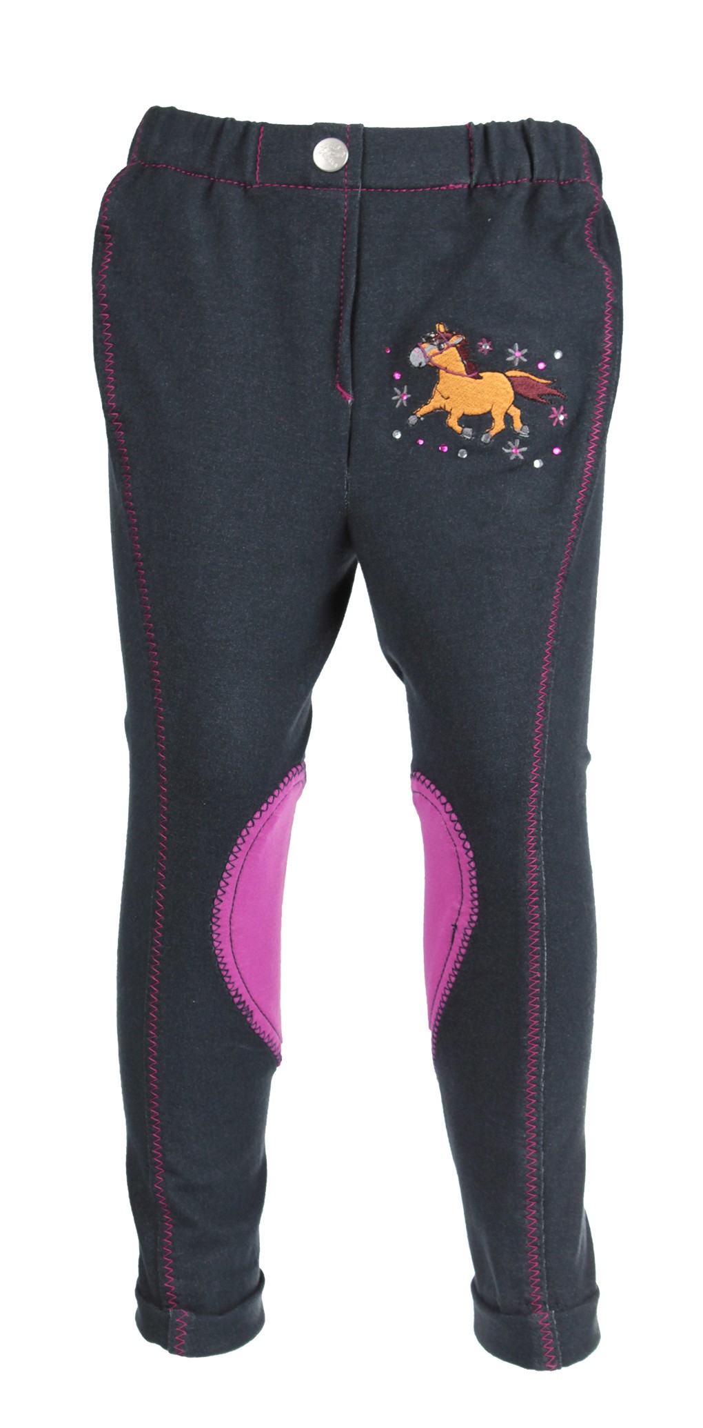 Ridbyxa Marin m Lila Skoning
