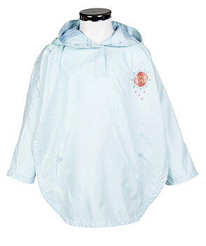Regn cape med hästtryck