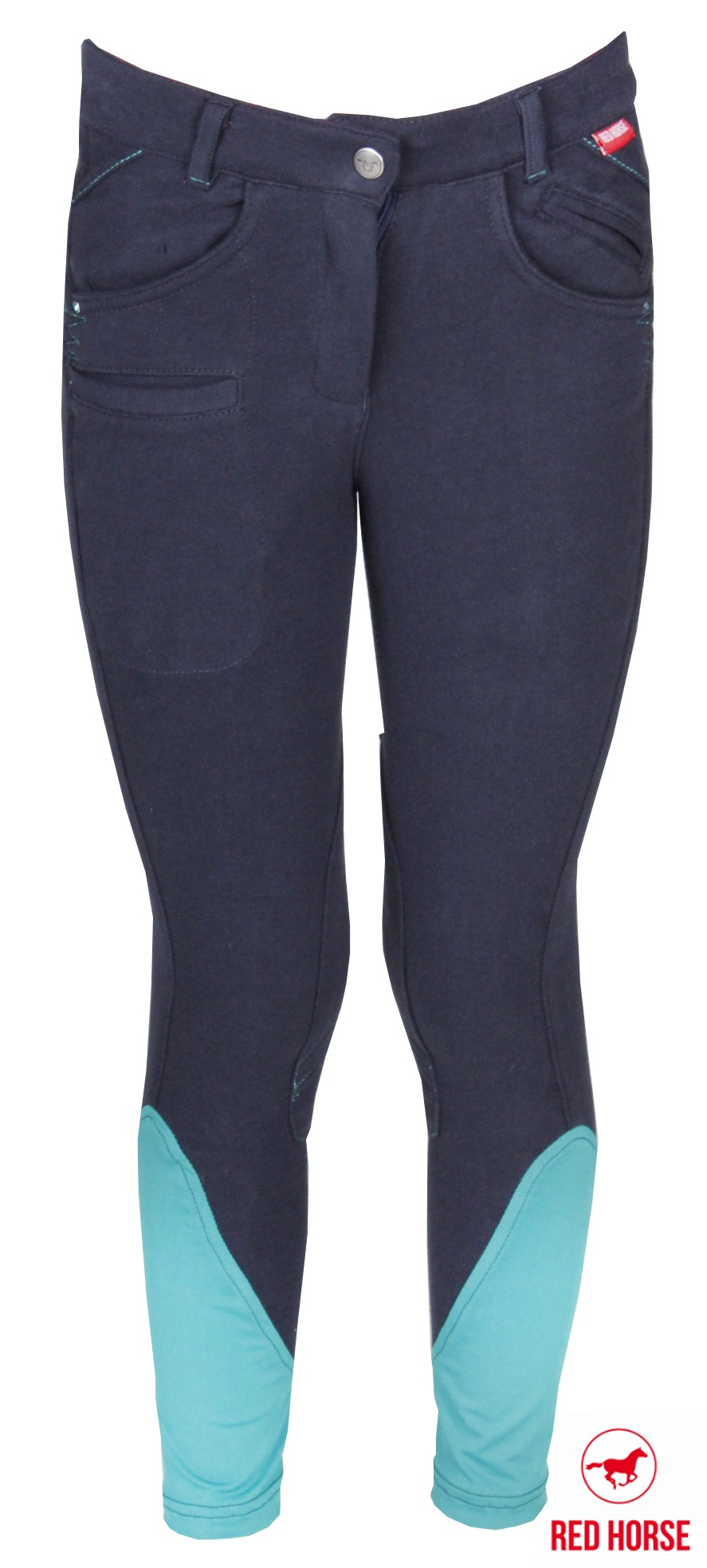 Ridbyxa Slimfit - Vit eller Marin - 5