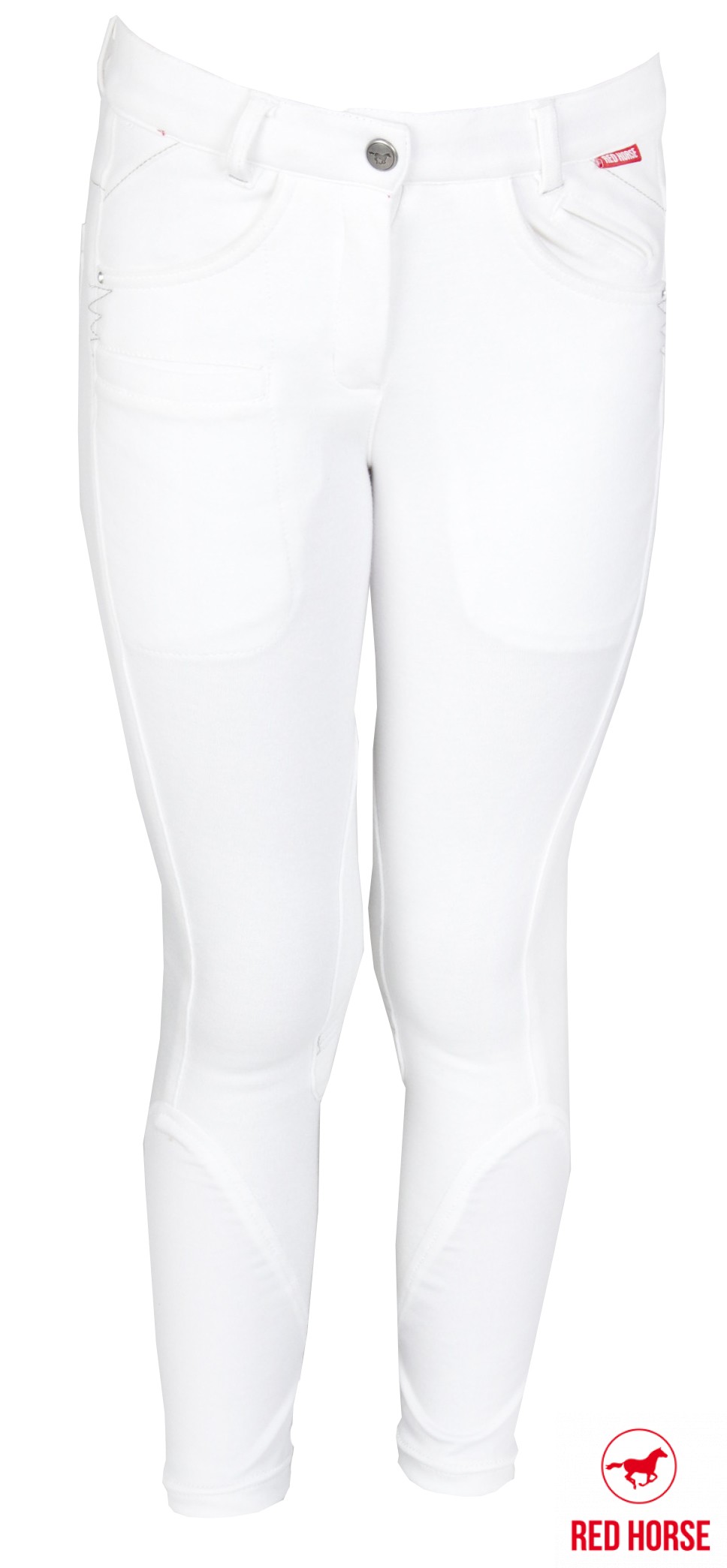 Ridbyxa Slimfit - Vit eller Marin - 6