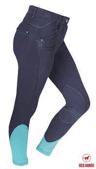 Ridbyxa Slimfit - Vit eller Marin