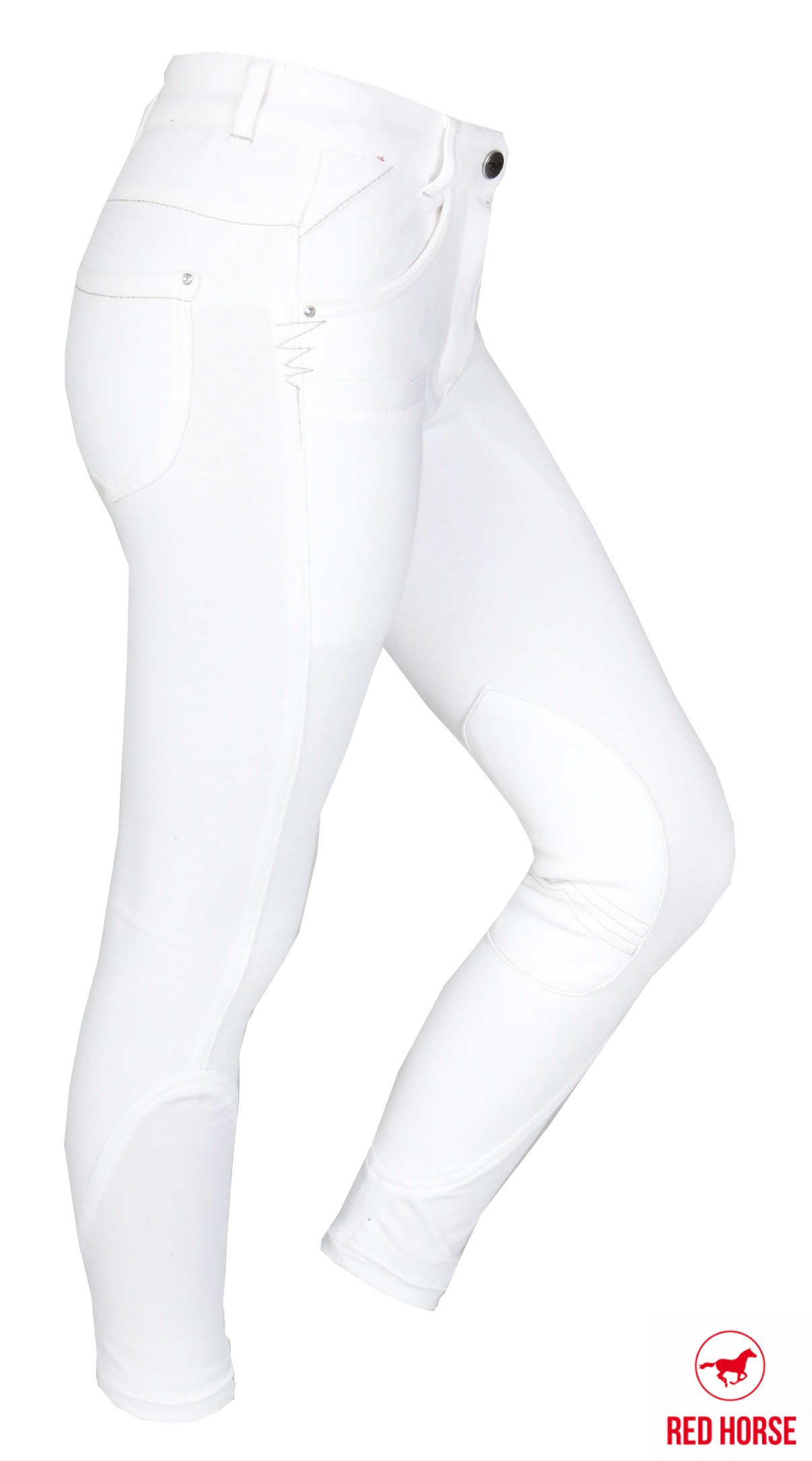 Ridbyxa Slimfit - Vit eller Marin - 2