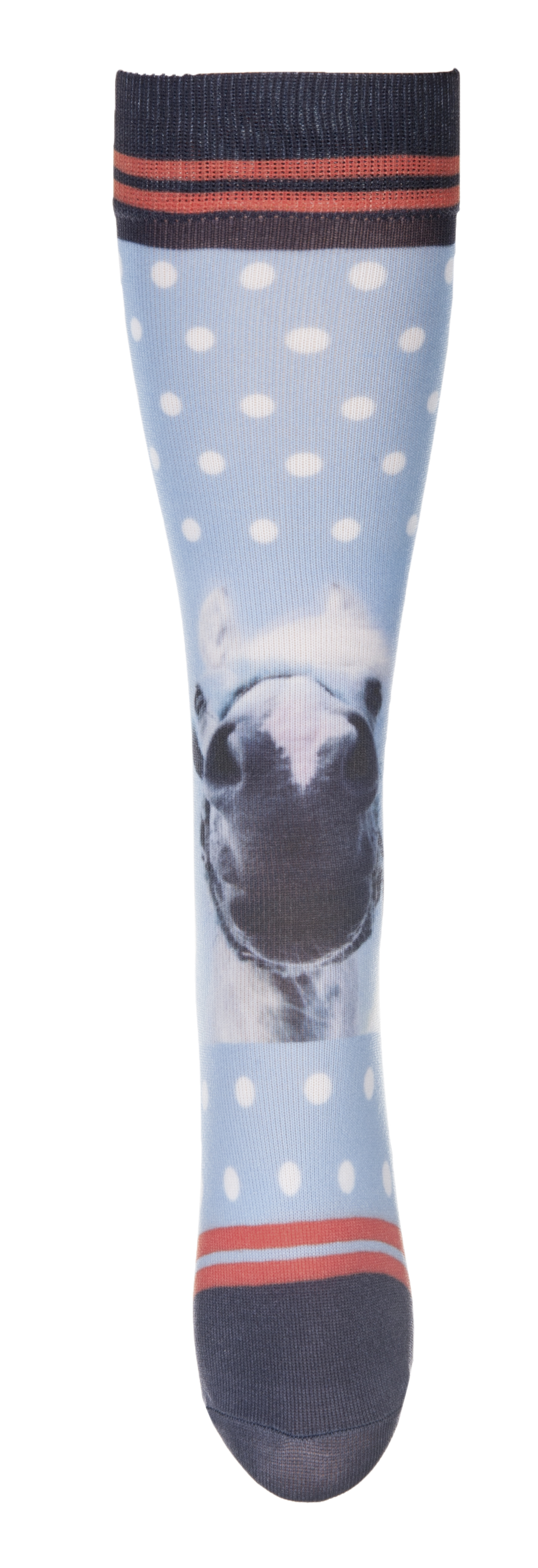Ridstrumpa - Nylon- Med hästfoto - 5