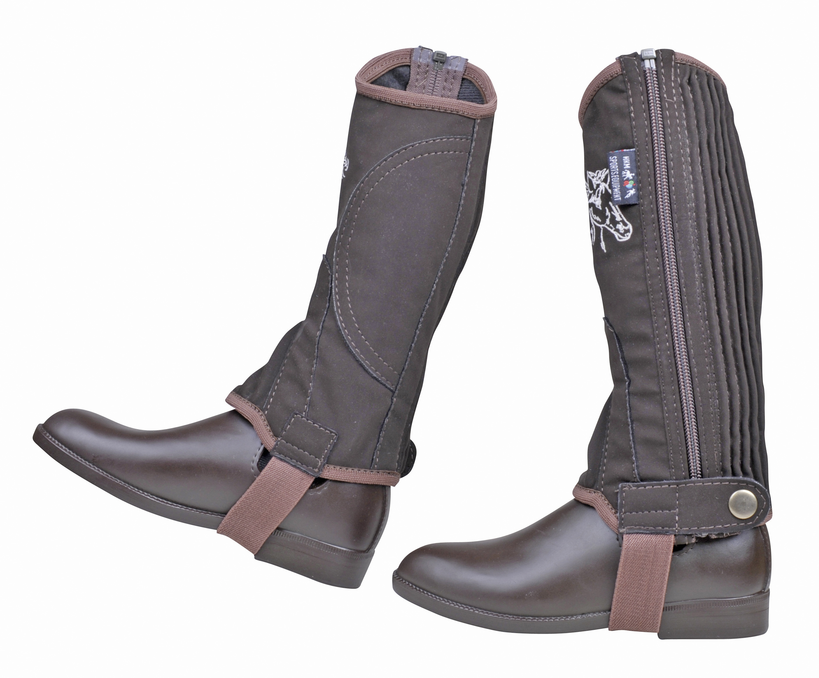 Fina Shortchaps i Svart och Brunt - 2