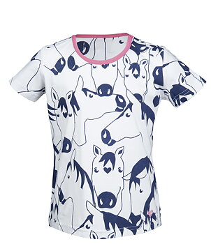T-shirt med unikt hästmotiv