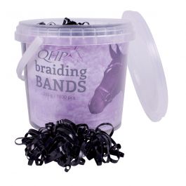 Svarta gummiband 200gram